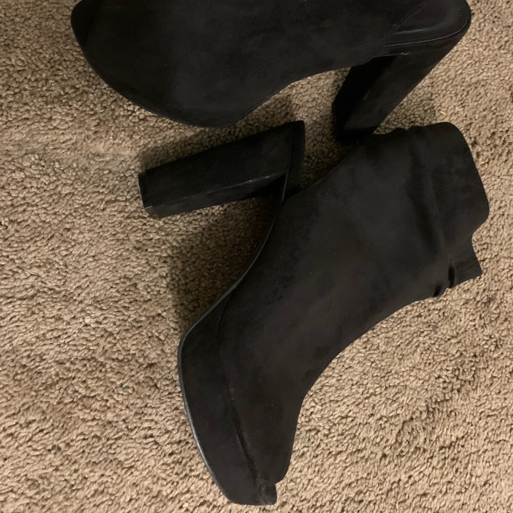 Black Heels with Platform